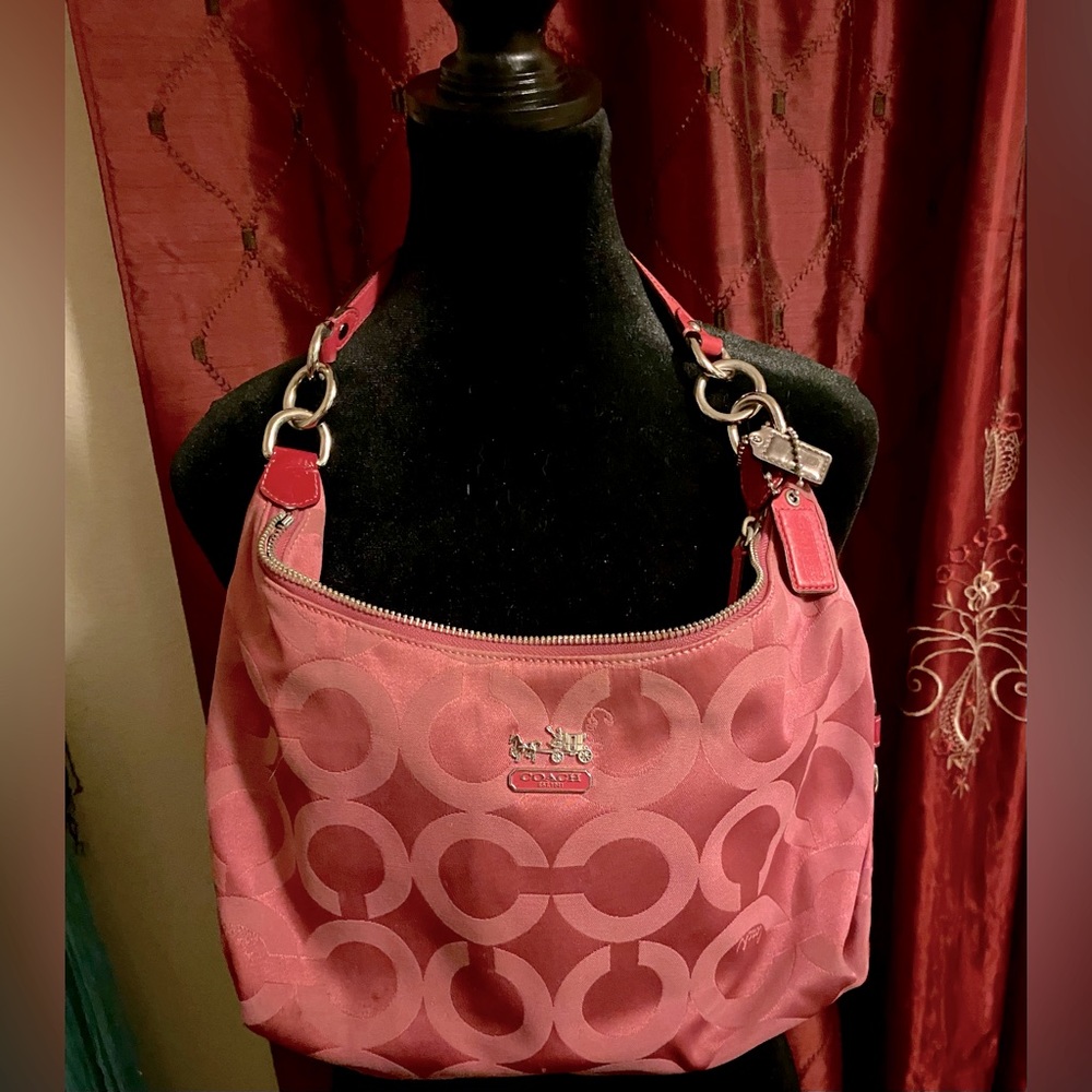 Coach Shoulder Bag Pink